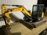 Bobcat E50 gebrauchter Minibagger, 5.000 kg, 4.000 Betriebsstunden, guter Zustand, Baujahr 2015