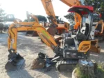 Hyundai R17Z-9AK Minibagger gebraucht – Baujahr 2018, 1,7 t, Elektromotor, Canopy, Schnellwechsler, 3 Löffel