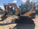 Hyundai R55-9 gebrauchter Minibagger, 5.600 kg, Baujahr 2012, sehr guter Zustand – Image 2