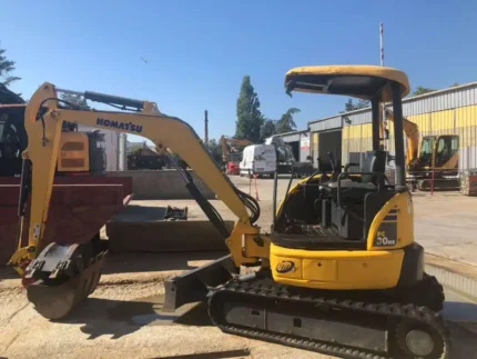 Komatsu PC30MR-2 gebrauchter Minibagger, 3.000 kg, 3.920 Betriebsstunden, sehr guter Zustand