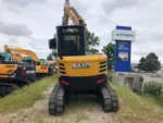 Sany SY50U Minibagger, 5.000 kg, Baujahr 2023, neuwertig, Kabine, Gummiketten, Planierschild – Image 10