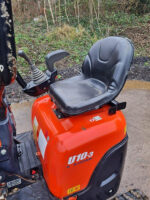 Kubota U10-3 Minibagger gebraucht – Baujahr 2019, 1 t, 679 h, inkl. 3 Löffel & Hydraulikleitungen – Image 8