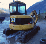 Caterpillar 304 CR Minibagger gebraucht – 4,3 t, Baujahr 2005, 3.235 h, inkl. Schnellwechsler und 4 Löffel – Image 3