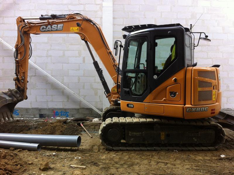 CASE-l1600-3-13.jpg CASE CX80C Raupenbagger gebraucht – 8,3 t, Baujahr 2013, 1.709 Std., Auslegerversatz, Hydraulischer Schnellwechsler – Image 1