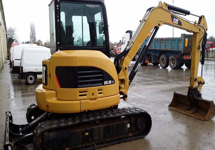 Caterpillar-305.5D-9.jpg Caterpillar 305.5D Minibagger gebraucht – 5 t, Baujahr 2012, 1.700 Betriebsstunden – Image 1